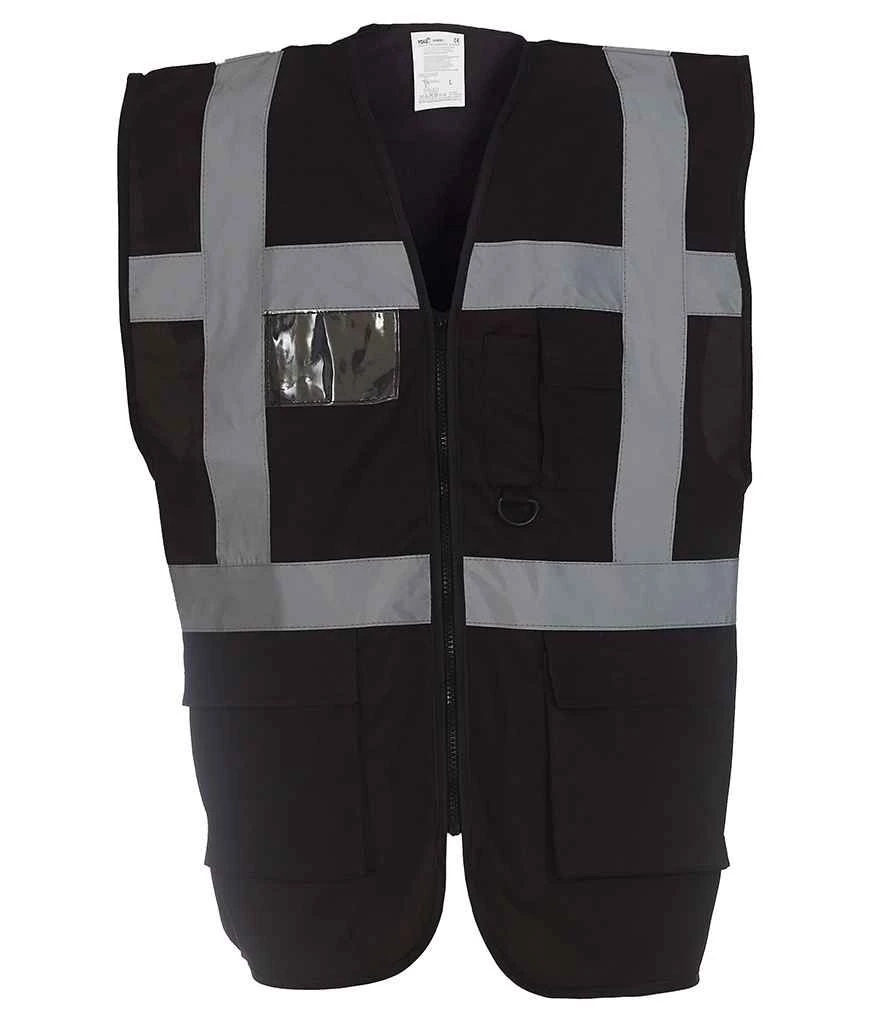 Yoko Hi-Vis Executive Waistcoat 7 Yoko Hi-Vis Executive Waistcoat - Image 7