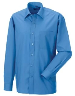 Russell Collection Mens Long Sleeve Classic Polycotton Poplin Shirt 16 Russell Collection Mens Long Sleeve Classic Polycotton Poplin Shirt -Outlet Elite Togs Store 1297df70ada997e61c3e429467806b665b4069d67be042f3224aeb9ccd98c9f4