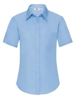 Fruit Of The Loom Ladies' Short Sleeve Poplin Shirt -Outlet Elite Togs Store 13c06299006231087b447755aadabd2f1f812f3b72dff6ca055668b6ce48b182