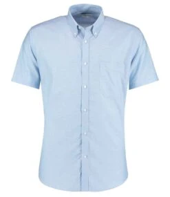 Kustom Kit Slim Fit Short Sleeve Workwear Oxford Shirt -Outlet Elite Togs Store 1524a6096237b947cbb3e324dcc86ef6b3bd806a74eacdfde8bb2e269851ba67