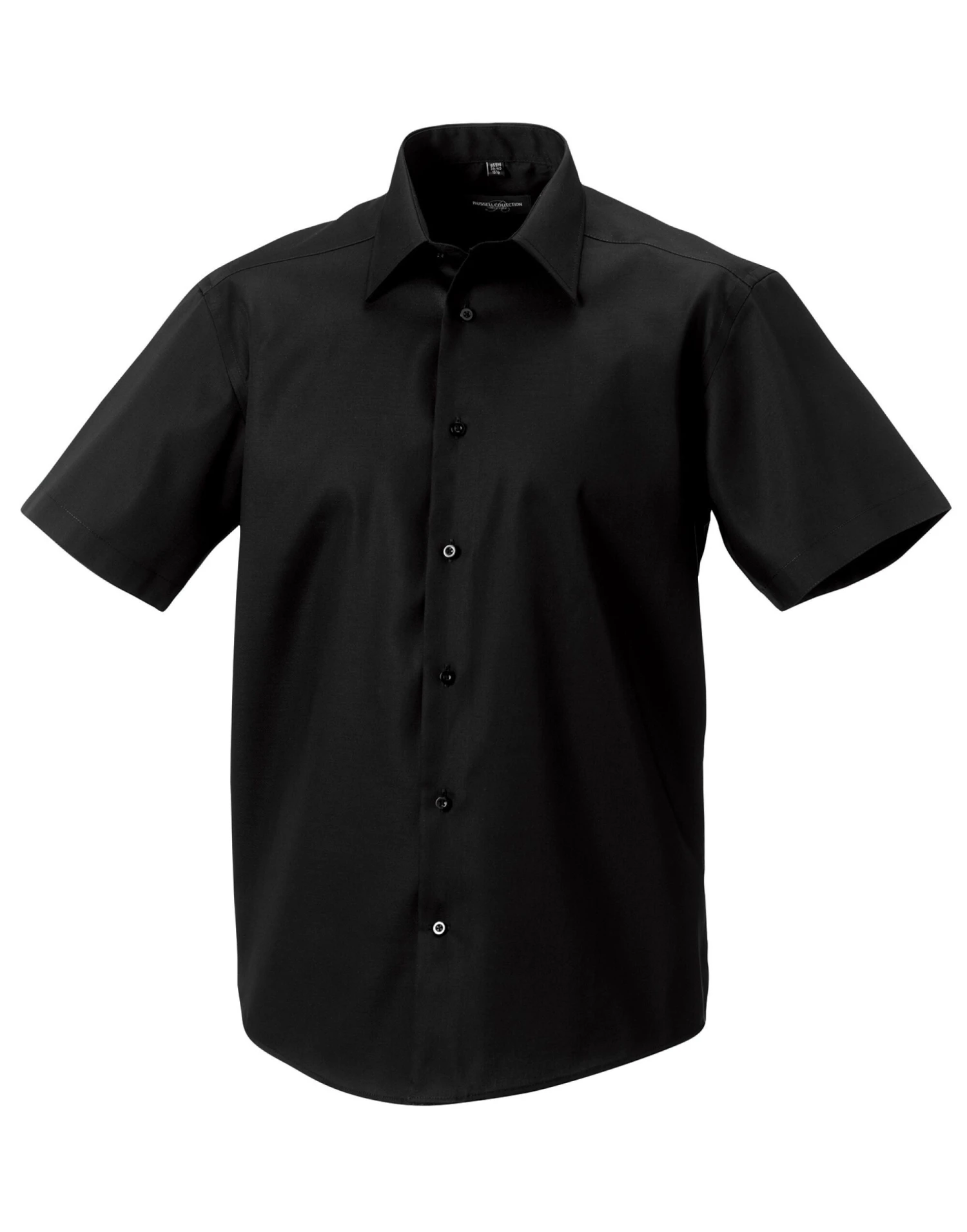 Russell Collection Mens Short Sleeve Tailored Ultimate Non-Iron Shirt 3 Russell Collection Mens Short Sleeve Tailored Ultimate Non-Iron Shirt - Image 3