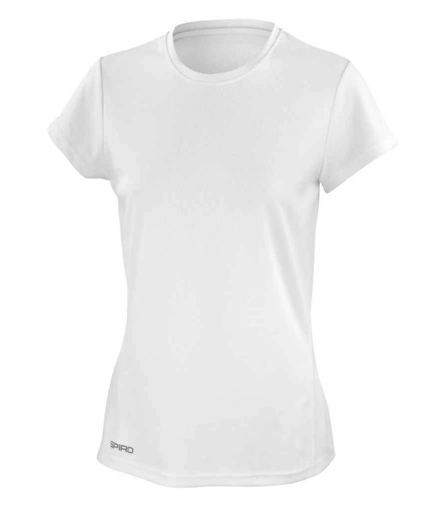 Spiro Ladies' Quick Dry Short Sleeve T-Shirt 10 Spiro Ladies' Quick Dry Short Sleeve T-Shirt - Image 10