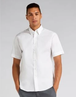 Kustom Kit Tailored Fit Short Sleeve Premium Oxford Shirt -Outlet Elite Togs Store 27c5c2097111e8a87d7a5430765745cbf3eaa466e1624f33236a5b4e005323b1
