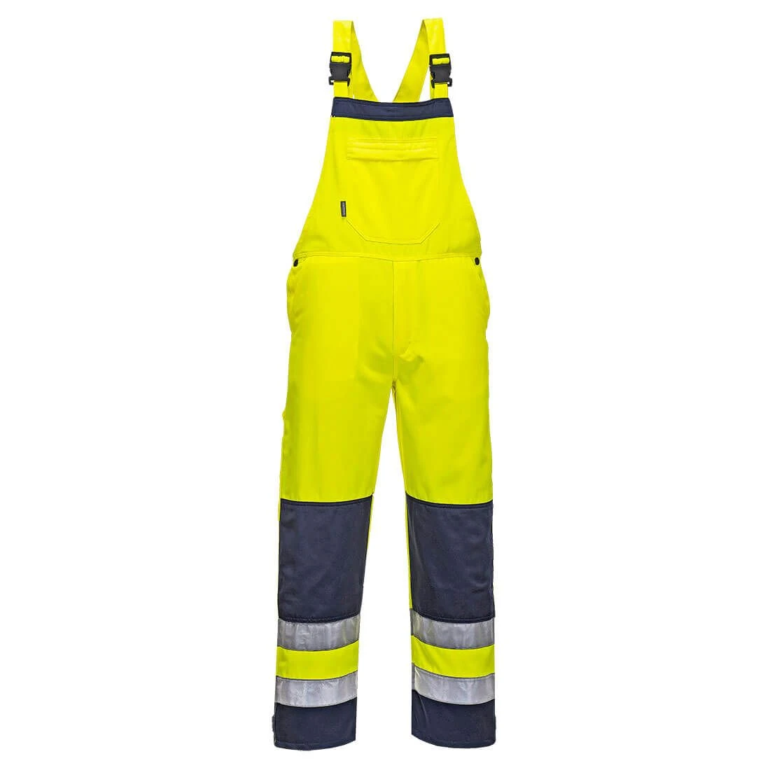 Portwest Girona Hi-Vis Contrast Work Bib And Brace 1 Portwest Girona Hi-Vis Contrast Work Bib And Brace