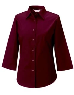 Russell Collection Ladies' 3/4 Sleeve Fitted Stretch Shirt 12 Russell Collection Ladies' 3/4 Sleeve Fitted Stretch Shirt -Outlet Elite Togs Store 2fb0c90417eab475798532ef8dd537fea5787ab4b85555b661056c9e46c7551f