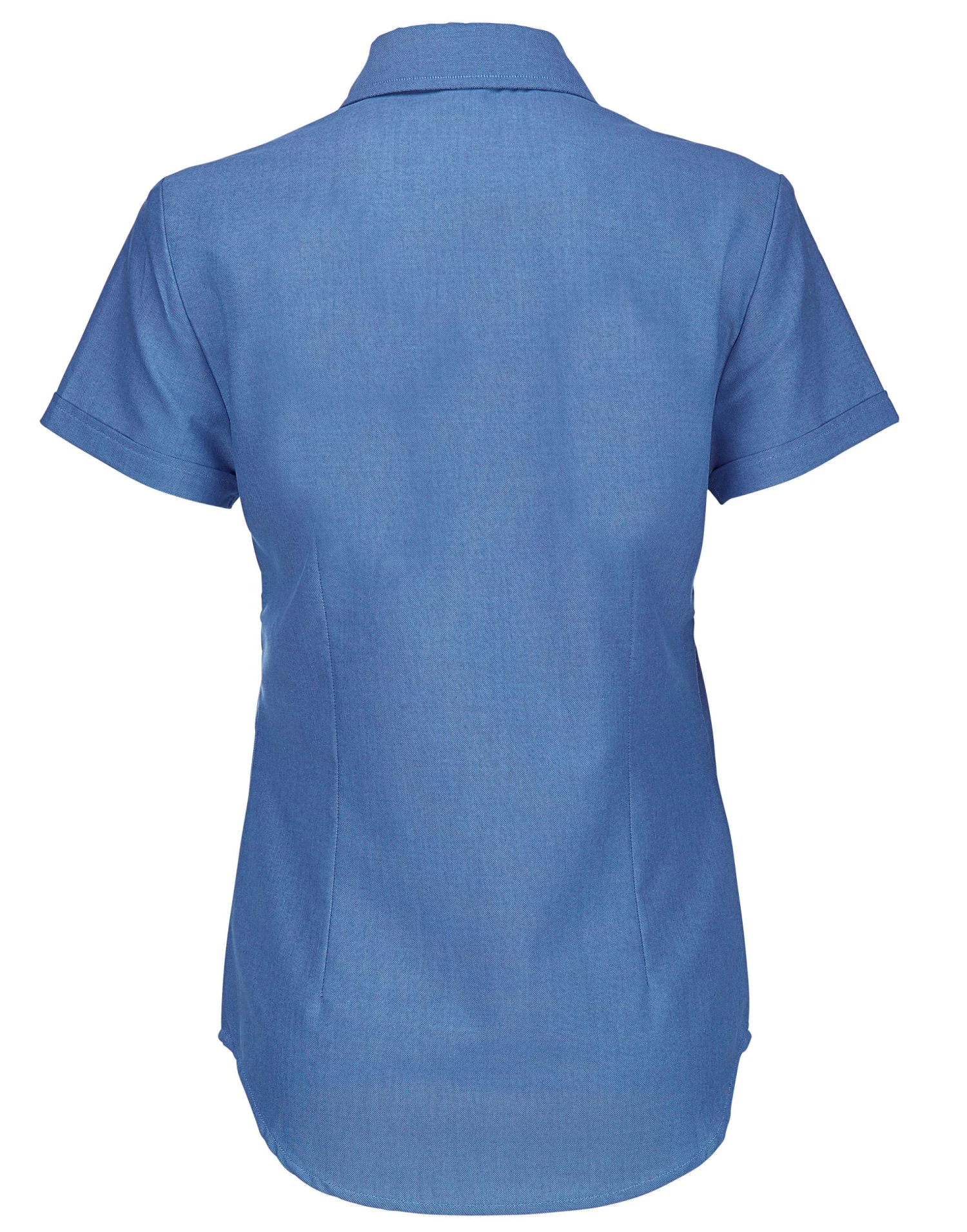 B&C Womens Oxford Short Sleeve Shirt 6 B&C Womens Oxford Short Sleeve Shirt - Image 6