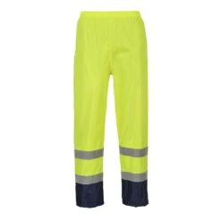 Portwest Hi-Vis Contrast Classic Rain Trousers