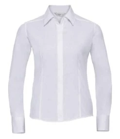 Russell Collection Ladies' Long Sleeve Fitted Polycotton Poplin Shirt 23 Russell Collection Ladies' Long Sleeve Fitted Polycotton Poplin Shirt -Outlet Elite Togs Store 36b44f2e70bacaee4a40fd3e40034b5c1c15dbded94b388daf103daa8a2638d7