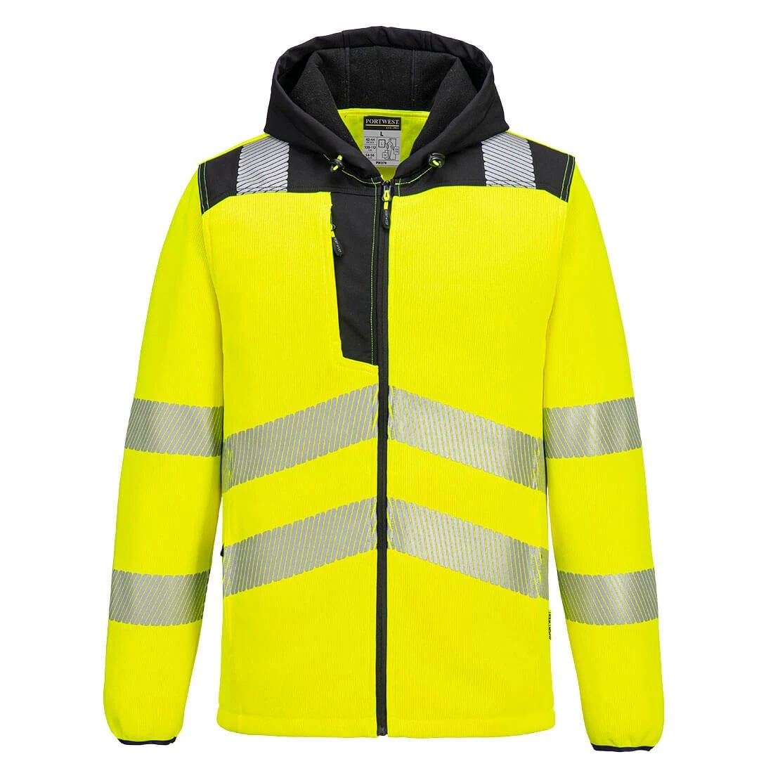 Portwest Hi-Vis Technical Fleece 2 Portwest Hi-Vis Technical Fleece - Image 2