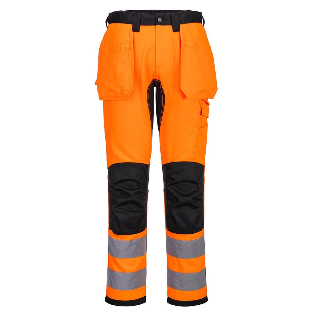 Portwest WX2 Eco Hi-Vis Holster Pocket Trousers 1 Portwest WX2 Eco Hi-Vis Holster Pocket Trousers