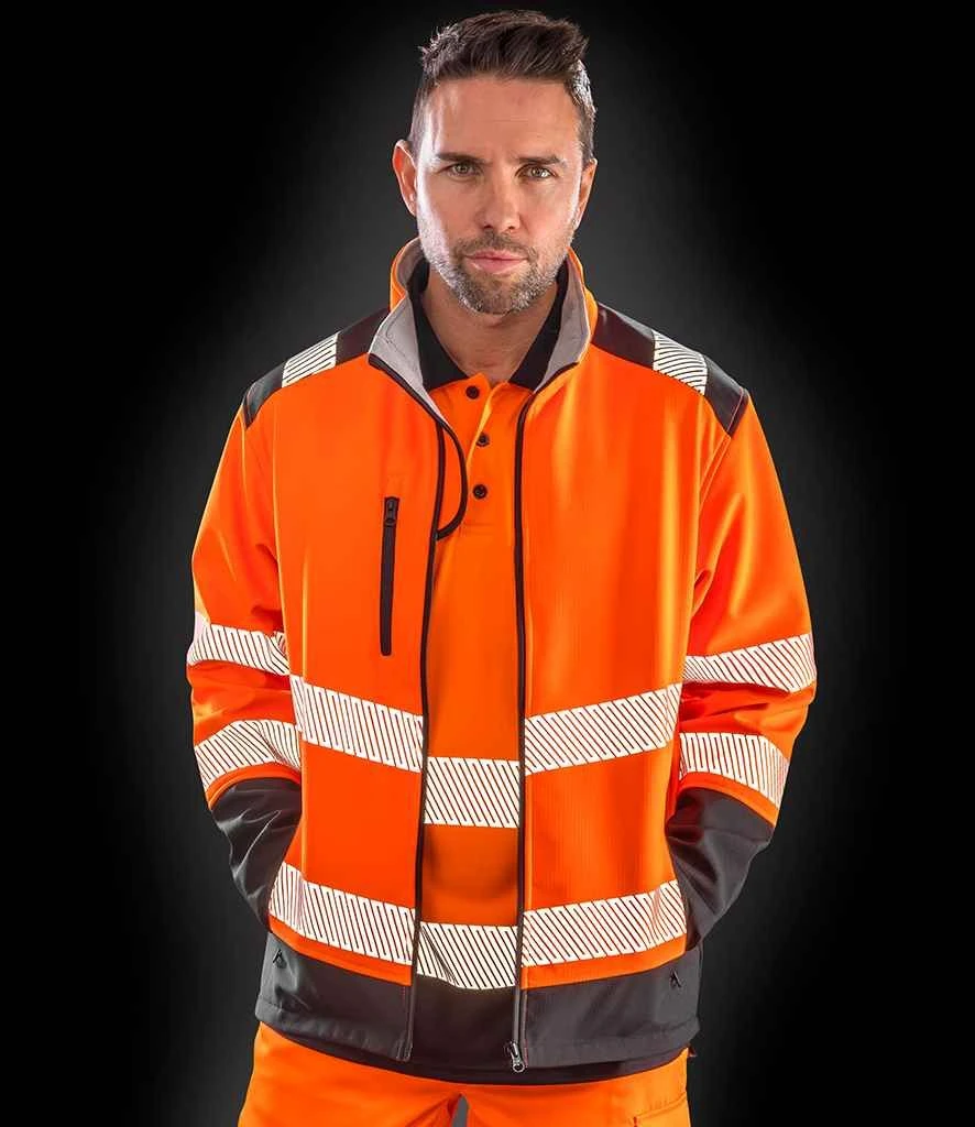 Result Safe-Guard Printable Ripstop Safety Softshell 4 Result Safe-Guard Printable Ripstop Safety Softshell - Image 4