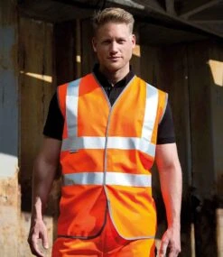 Result Safe-Guard Safety Hi-Vis Vest Using 3M™ -Outlet Elite Togs Store 4c39959a635184bf705182974a3f53c110cca32e9fcbbb5bb0dce39968233e4c