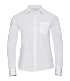 Russell Collection Ladies' Long Sleeve Classic Pure Cotton Poplin Shirt 11 Russell Collection Ladies' Long Sleeve Classic Pure Cotton Poplin Shirt -Outlet Elite Togs Store 4d535e6f39c39dc3d4d73024f90e1eb92ecc9002d81b72e6551c3002d5964db9