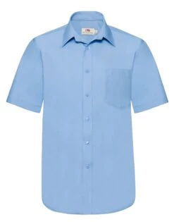 Fruit Of The Loom Mens Short Sleeve Poplin Shirt -Outlet Elite Togs Store 5127d6e2fd9d7321855136d39768bca30abea5370704dcf53f8e67eda6b6d636