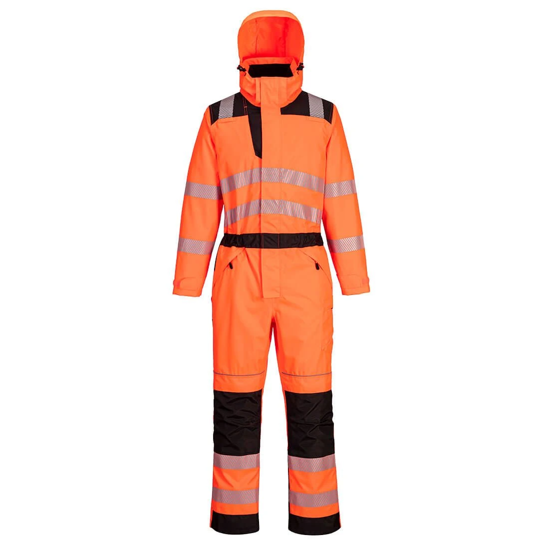 Portwest PW3 Hi-Vis Rain Coverall 2 Portwest PW3 Hi-Vis Rain Coverall - Image 2