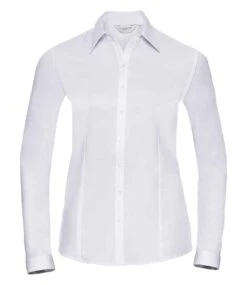 Russell Collection Ladies' Long Sleeve Tailored Herringbone Shirt 7 Russell Collection Ladies' Long Sleeve Tailored Herringbone Shirt -Outlet Elite Togs Store 5bf9ea6d23f0a4039139aa16c000c0d9f6088158a12675c01bd9fefd219d11f0