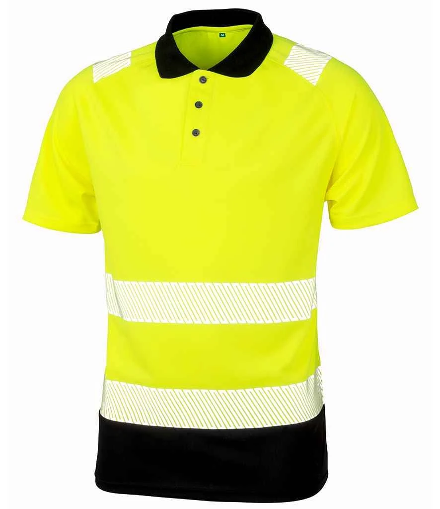 Result Genuine Recycled Recycled Safety Polo Shirt 6 Result Genuine Recycled Recycled Safety Polo Shirt - Image 6