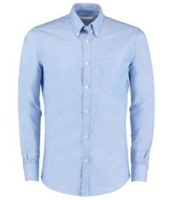 Kustom Kit Slim Fit Long Sleeve Workwear Oxford Shirt -Outlet Elite Togs Store 63e2b82bbf20faa2fafad57fe305619967aeb4c9a70aab1066395e8500be7a8c