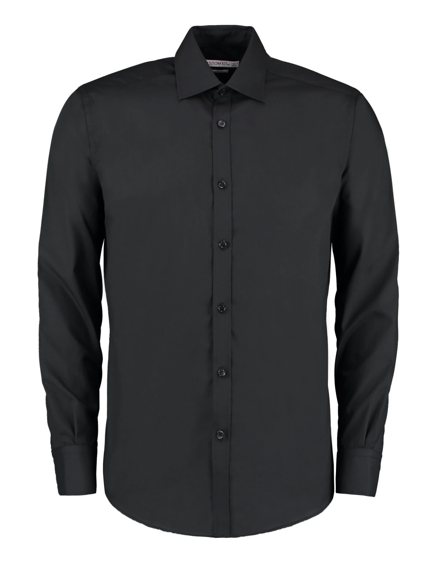 Kustom Kit Slim Fit Long Sleeve Business Shirt 1 Kustom Kit Slim Fit Long Sleeve Business Shirt