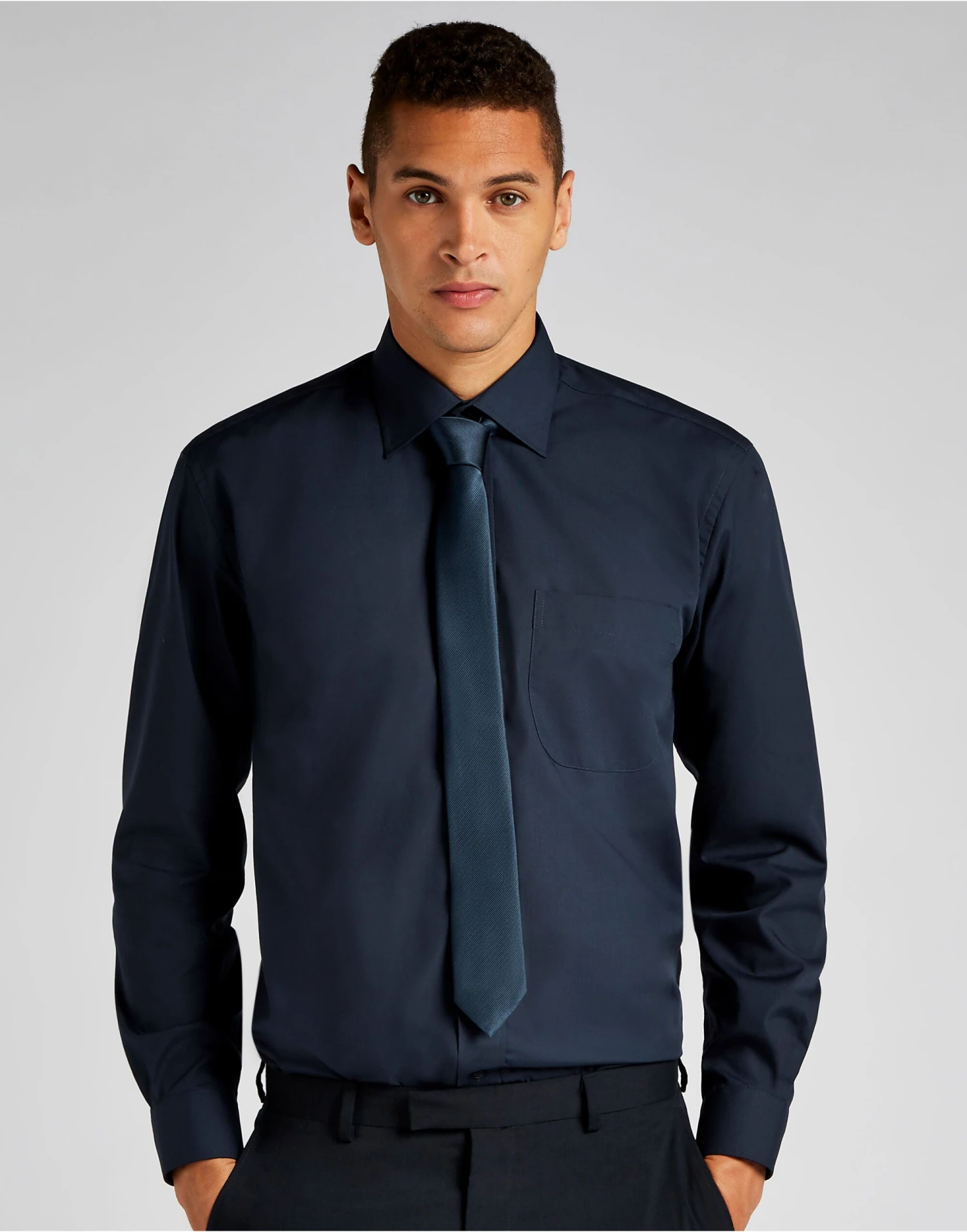 Kustom Kit Classic Fit Long Sleeve Business Shirt 4 Kustom Kit Classic Fit Long Sleeve Business Shirt - Image 4