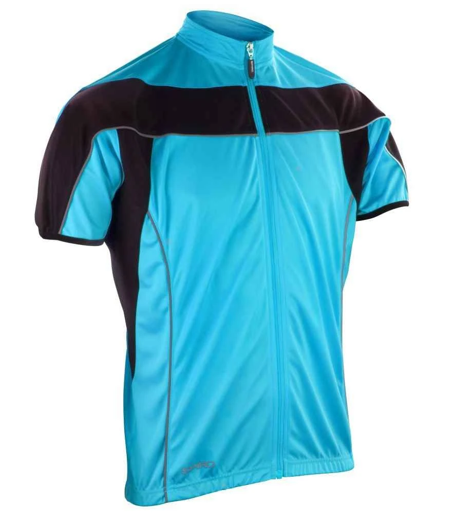 Spiro Mens Bikewear Full Zip Performance Top 6 Spiro Mens Bikewear Full Zip Performance Top - Image 6