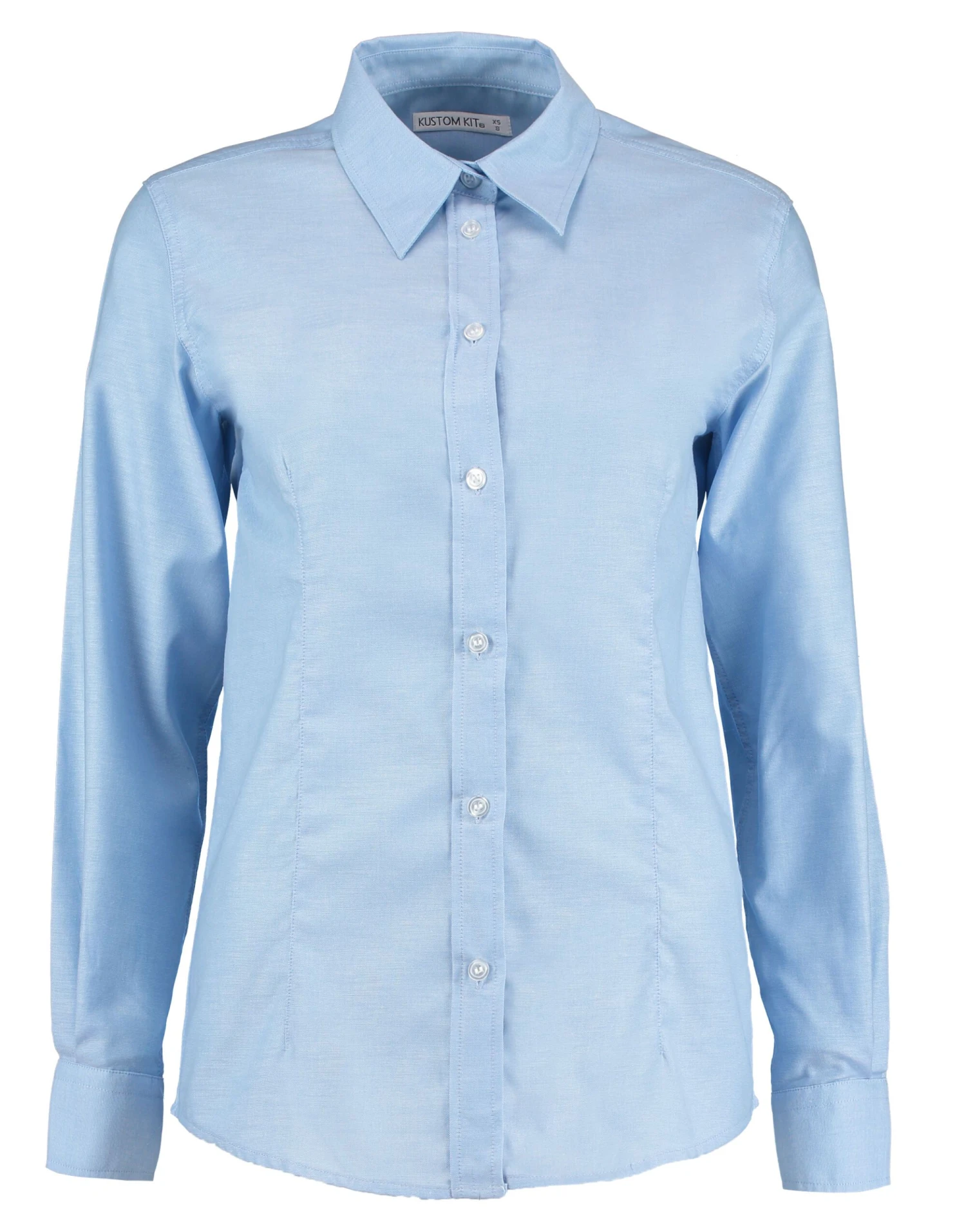 Kustom Kit Tailored Fit Long Sleeve Workwear Oxford Shirt 7 Kustom Kit Tailored Fit Long Sleeve Workwear Oxford Shirt - Image 7