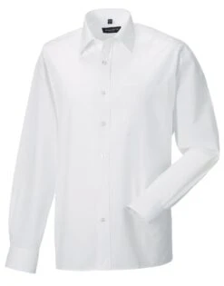 Russell Collection Mens Long Sleeve Classic Polycotton Poplin Shirt 15 Russell Collection Mens Long Sleeve Classic Polycotton Poplin Shirt -Outlet Elite Togs Store 72a2cc2630b03cf711ab594e092f77039d31ae4b2b07e5328f6c27d06d87ff09