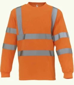 Yoko Hi Vis Long Sleeve T Shirt