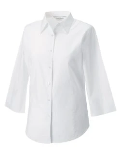 Russell Collection Ladies' 3/4 Sleeve Fitted Stretch Shirt 11 Russell Collection Ladies' 3/4 Sleeve Fitted Stretch Shirt -Outlet Elite Togs Store 7a3425eee11e9cce256efa036a5e8a5f0eb6cabe85fed6ee3fb13ea5dcd2ede8