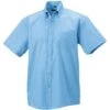Russell Collection Mens Short Sleeve Classic Ultimate Non-Iron Shirt