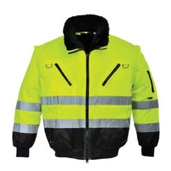 Portwest Hi-Vis 3-in-1 Contrast Pilot Jacket 5 Portwest Hi-Vis 3-in-1 Contrast Pilot Jacket -Outlet Elite Togs Store 803d43baf38711cb921c1fbec90e63c42aca296f41272a98a01bd018dc55775f