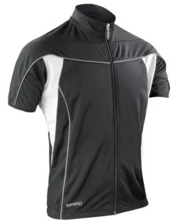 Spiro Mens Bikewear Full Zip Performance Top