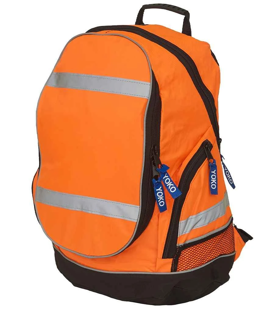 Yoko Hi Vis London Rucksack 2 Yoko Hi Vis London Rucksack - Image 2
