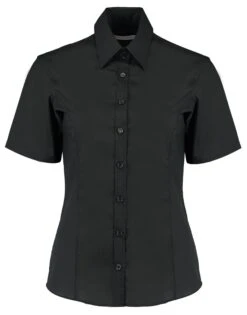 Kustom Kit Tailored Fit Short Sleeve Business Shirt