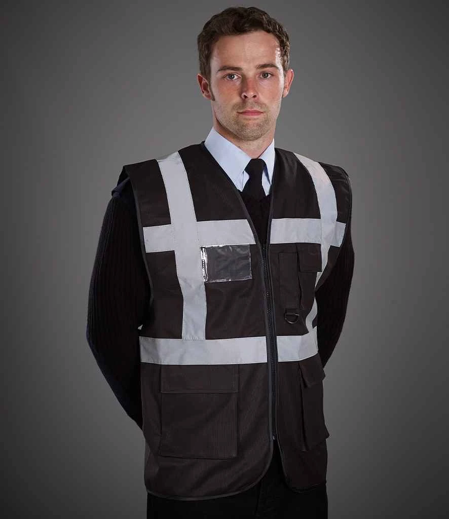Yoko Hi-Vis Executive Waistcoat 9 Yoko Hi-Vis Executive Waistcoat - Image 9