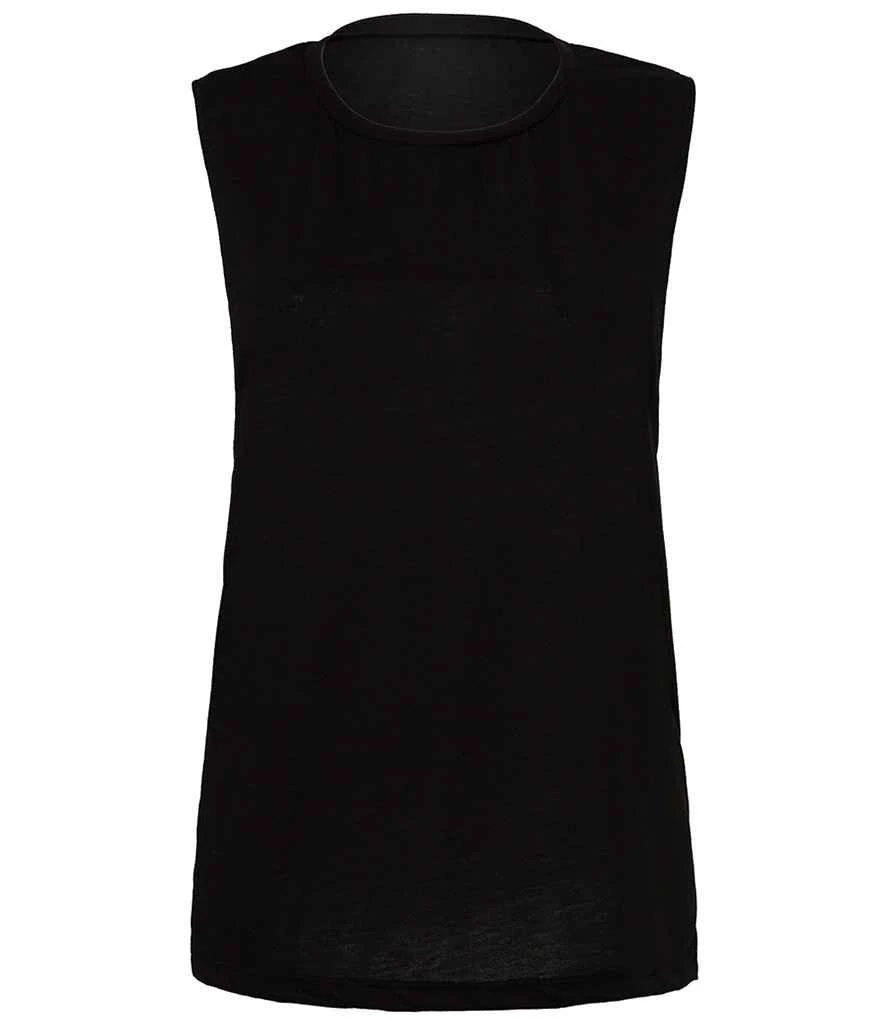 Bella+Canvas Bella Ladies Flowy Scoop Muscle Tank Top 1 Bella+Canvas Bella Ladies Flowy Scoop Muscle Tank Top