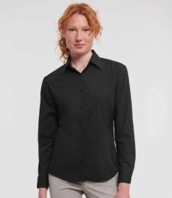 Russell Collection Ladies' Long Sleeve Classic Polycotton Poplin Shirt 17 Russell Collection Ladies' Long Sleeve Classic Polycotton Poplin Shirt -Outlet Elite Togs Store 9a3a2843eedb6230ad55c97f60d97c2c88d4f45d2769db465b725a3976cd3d3a