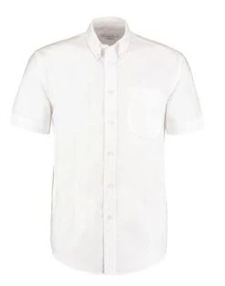 Kustom Kit Classic Fit Short Sleeve Workwear Oxford Shirt