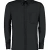 Kustom Kit Slim Fit Long Sleeve Workwear Oxford Shirt
