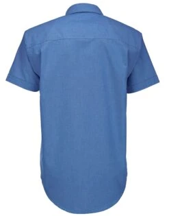 B&C Mens Oxford Short Sleeve Shirt -Outlet Elite Togs Store abe215f0c72e7fa42b0a961ededed381ef989832a875768a3b8a6591b10b8565