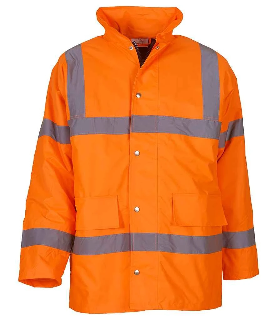 Yoko Hi-Vis Road Safety Jacket 2 Yoko Hi-Vis Road Safety Jacket - Image 2