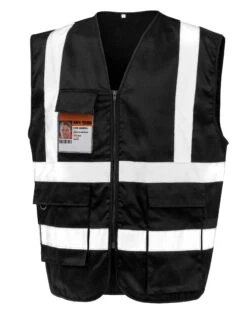 Result Work-Guard Heavy Duty Polycotton Security Vest