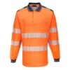 Portwest PW3 Hi-Vis Cotton Comfort Polo Shirt L/S