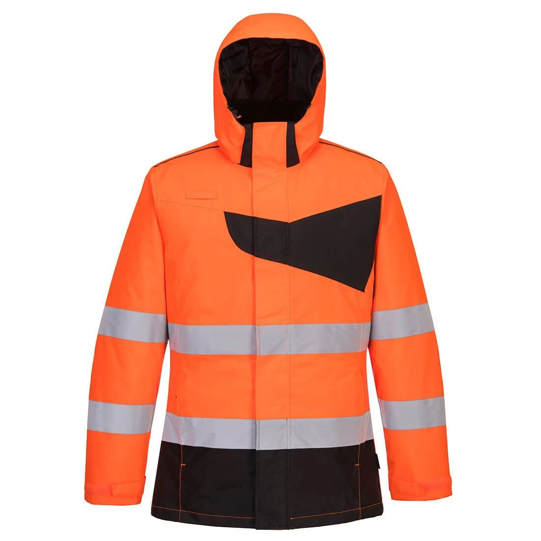 Portwest PW2 Hi-Vis Winter Jacket 2 Portwest PW2 Hi-Vis Winter Jacket - Image 2