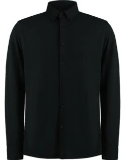 Kustom Kit Tailored Fit Superwash 60 Pique Shirt (Long Sleeve)