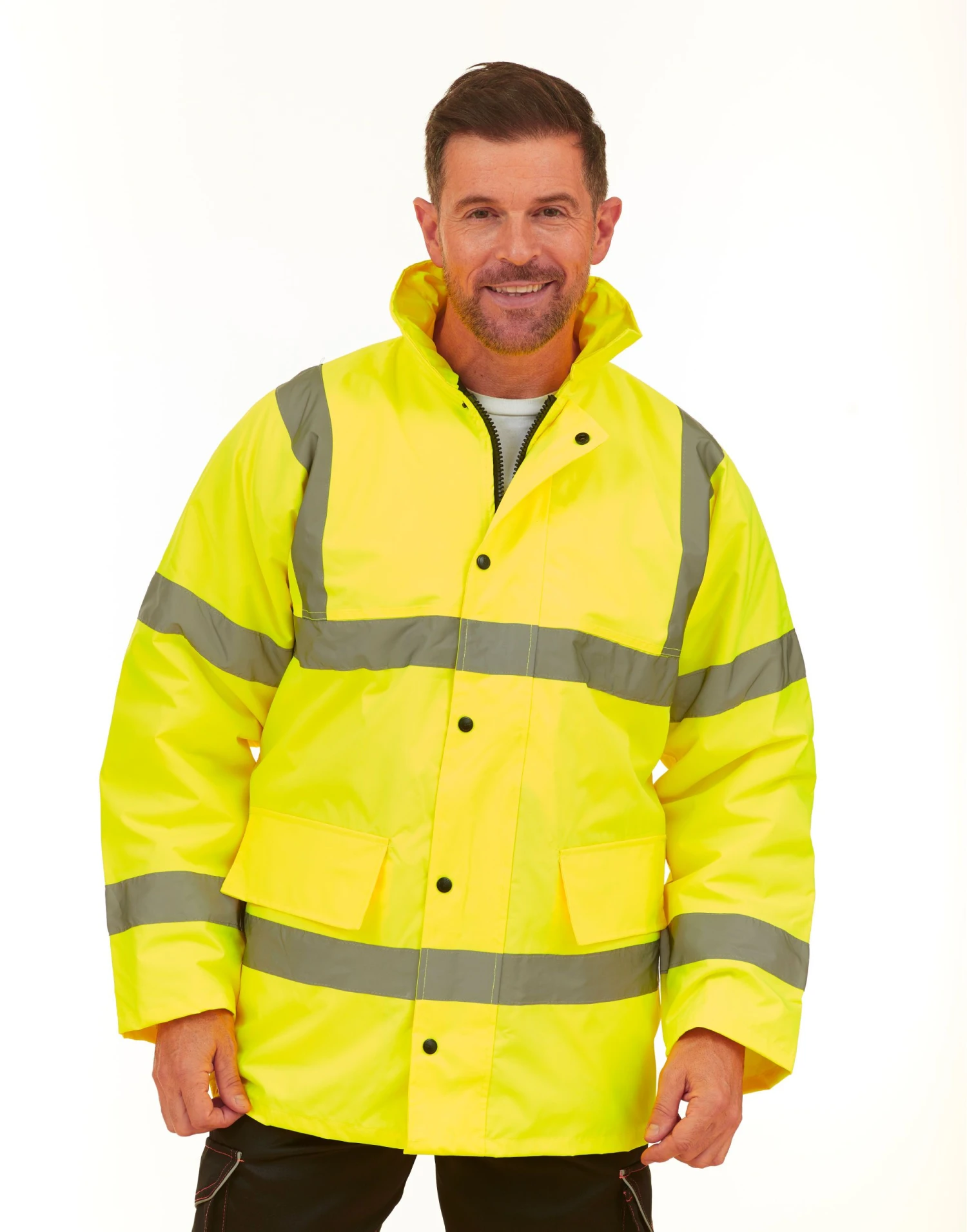 Yoko Hi-Vis Road Safety Jacket 3 Yoko Hi-Vis Road Safety Jacket - Image 3