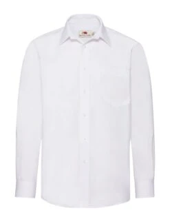 Fruit Of The Loom Mens Long Sleeve Poplin Shirt -Outlet Elite Togs Store cbff66edc1f0b6f517942498e660ae8fda53a93d11502103af311853d469d9fa