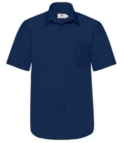 Fruit Of The Loom Mens Short Sleeve Poplin Shirt -Outlet Elite Togs Store cfd0a5672041bbafcc96403e491534dcd9c652257e73f993058ab480aa62808e