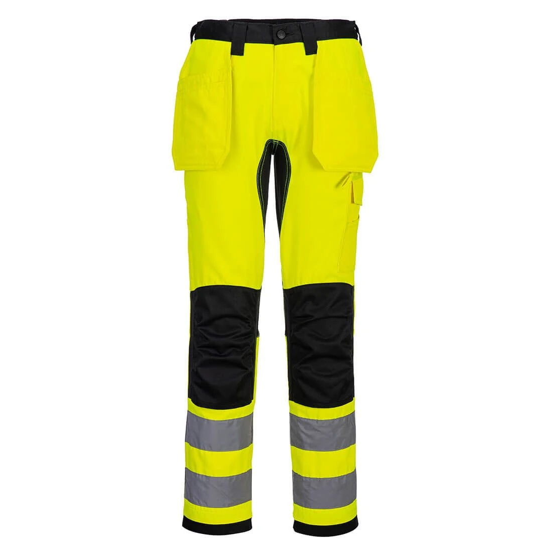 Portwest WX2 Eco Hi-Vis Holster Pocket Trousers 2 Portwest WX2 Eco Hi-Vis Holster Pocket Trousers - Image 2