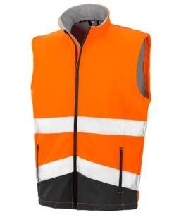 Result Safe-Guard Printable Safety Softshell Gilet